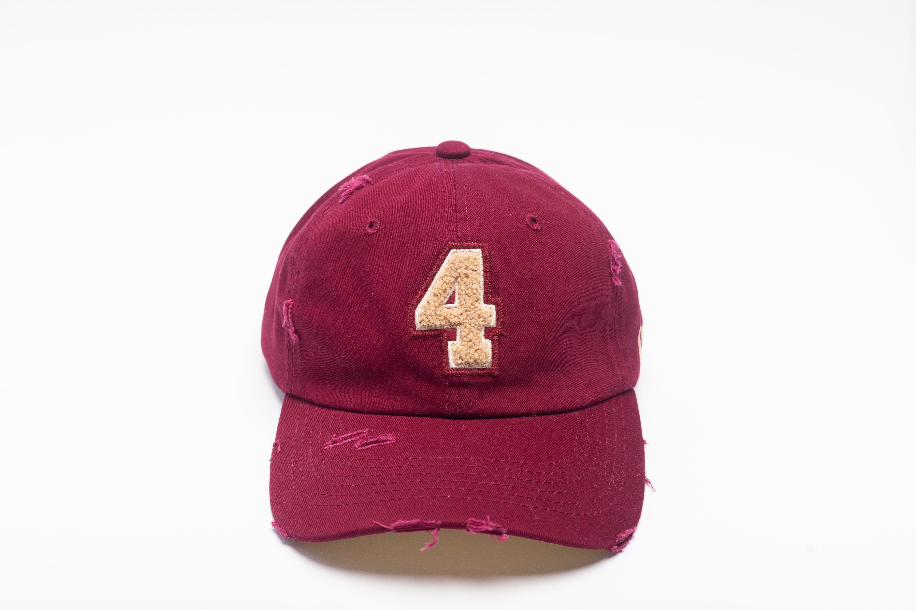 Kappa Alpha Psi Crimson Chenille Cap with Line Number