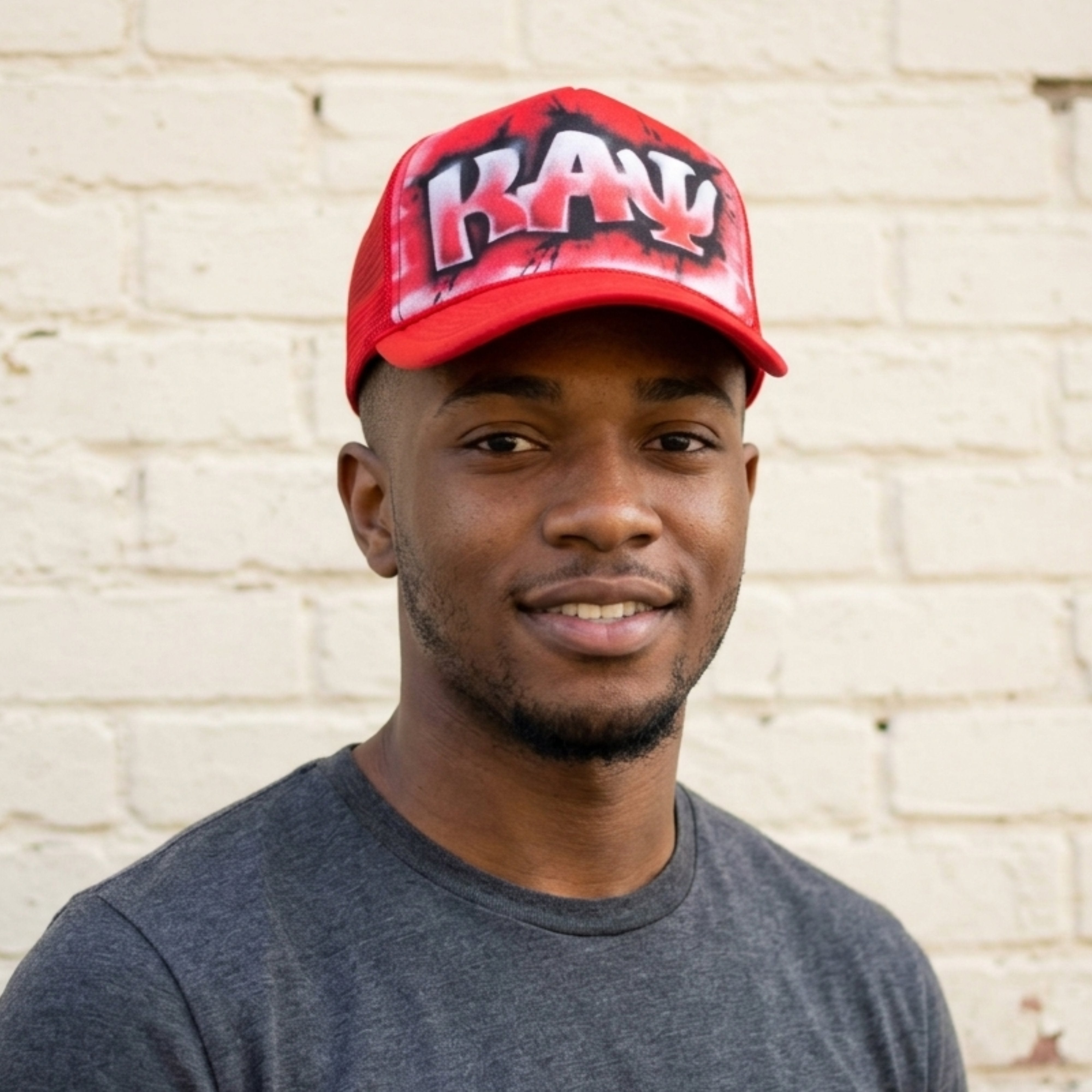 Kappa Alpha Psi Custom Airbrush Trucker Cap Winters Industries