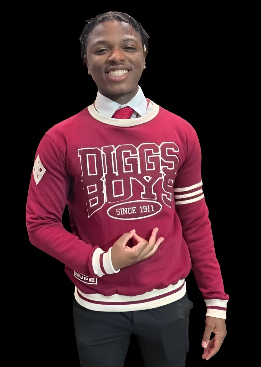 Kappa Alpha Psi "DIGGS BOYS" Chenille Sweater Crimson Winters Industries by Fully Promoted Mesquite