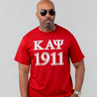 Kappa Alpha Psi Letters 1911 Tee/Sweatshirt Winters Industries by Fully Promoted Mesquite S T-Shirt