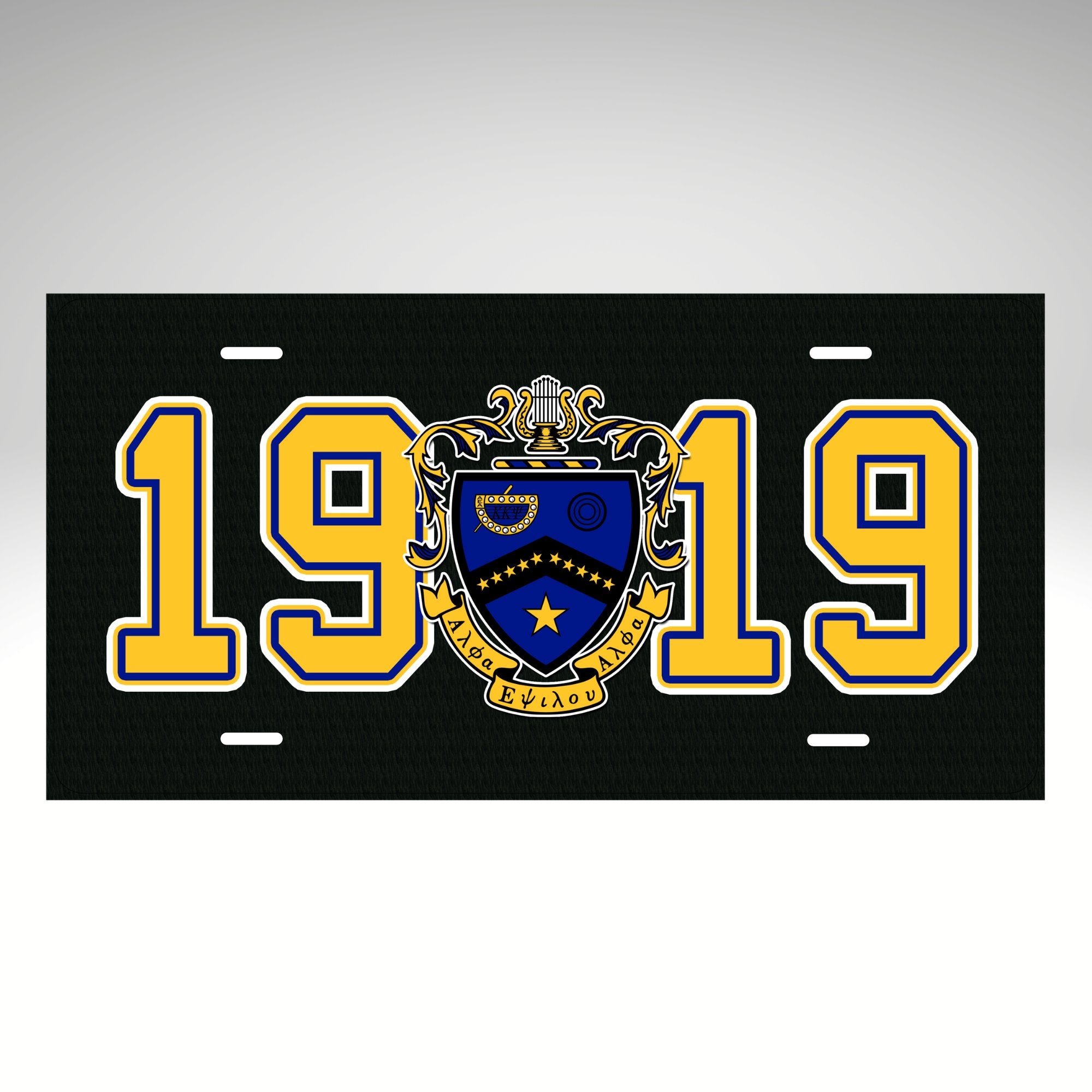 Kappa Kappa Psi Car Tag Winters Industries Black