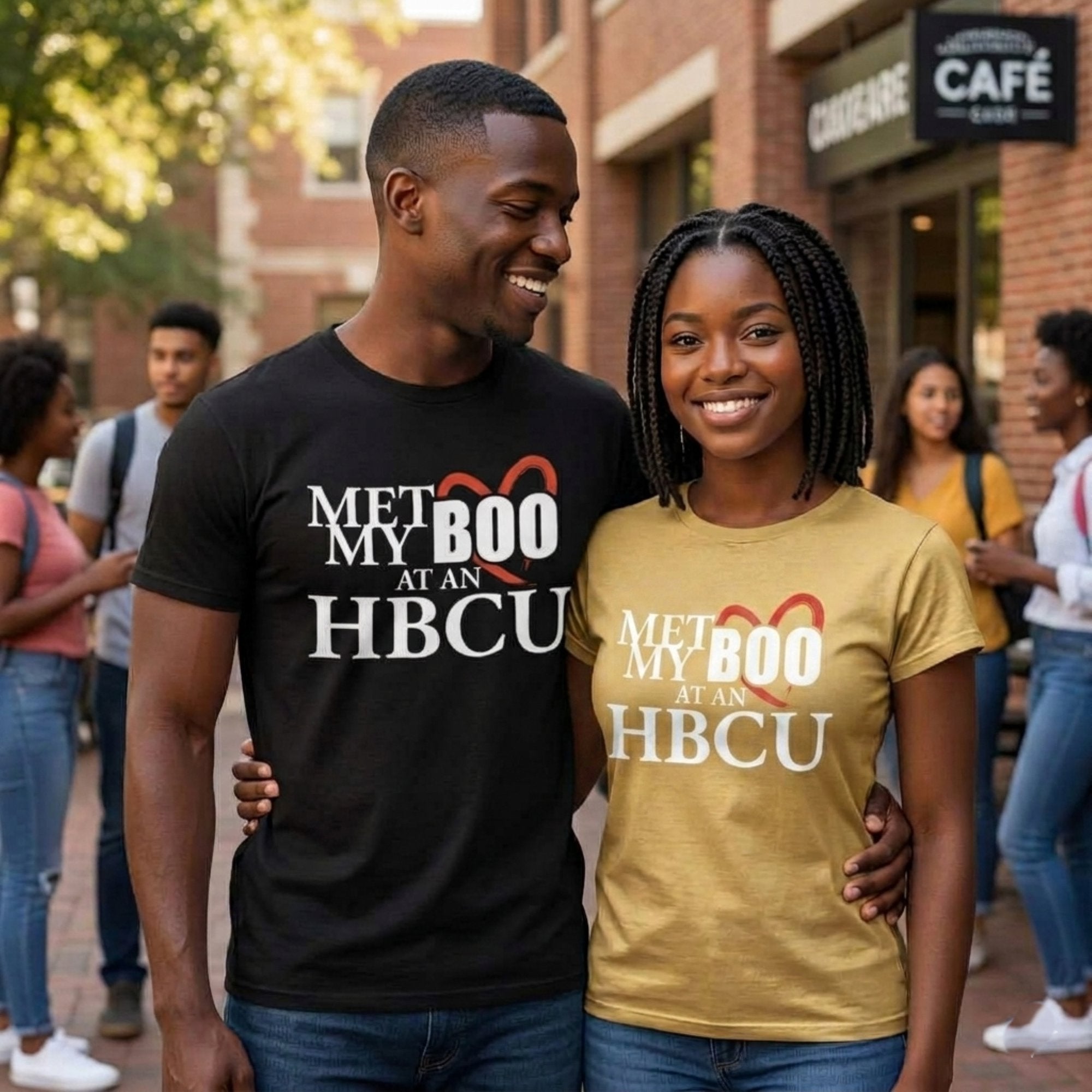 Met My Boo at an HBCU Tee/Sweatshirt Winters Industries by Fully Promoted Mesquite