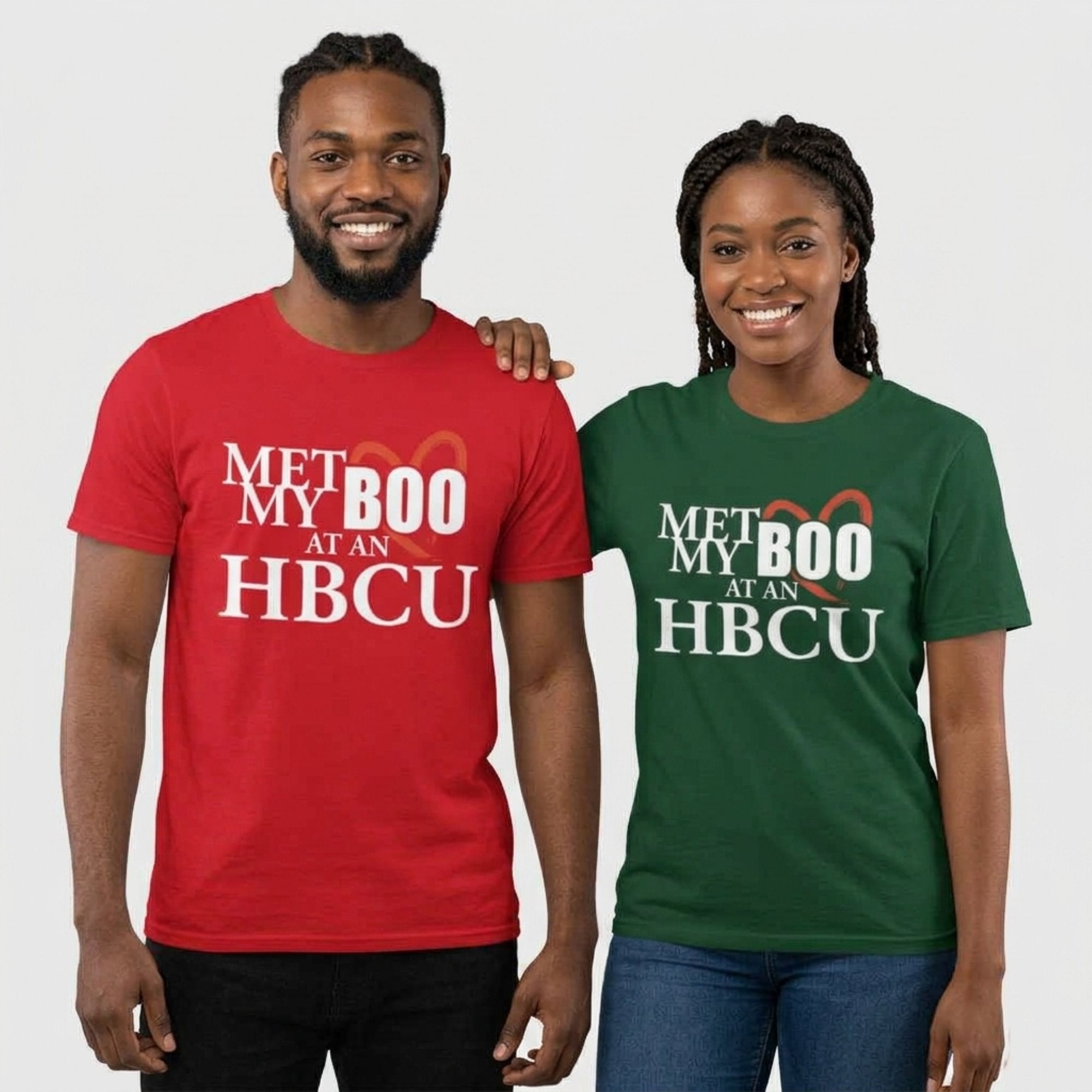 Met My Boo at an HBCU Tee/Sweatshirt Winters Industries by Fully Promoted Mesquite S RED SWEATSHIRT