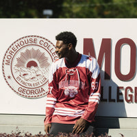 Morehouse College HBCU School Spirit Hockey Jersey Winters Industries