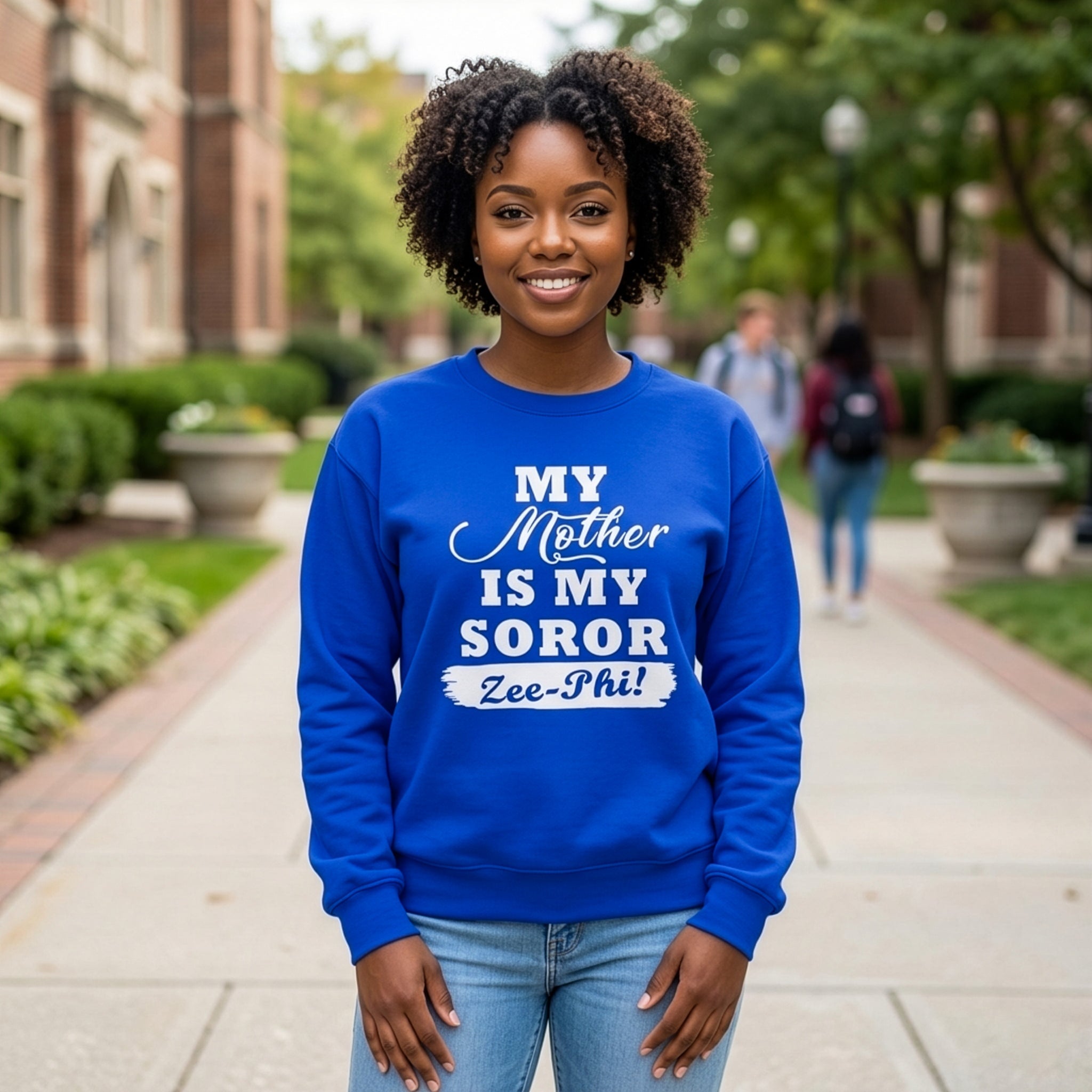 My Mother is my Zeta Phi Beta Soror Shirts Winters Industries by Fully Promoted Mesquite