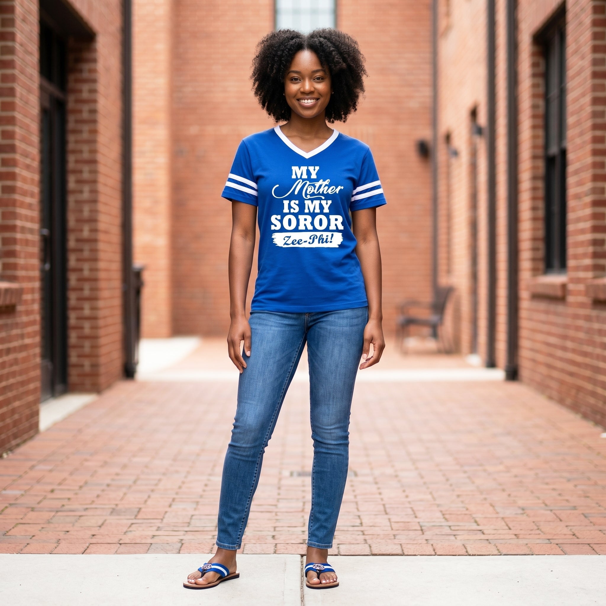 My Mother is my Zeta Phi Beta Soror Shirts Winters Industries by Fully Promoted Mesquite