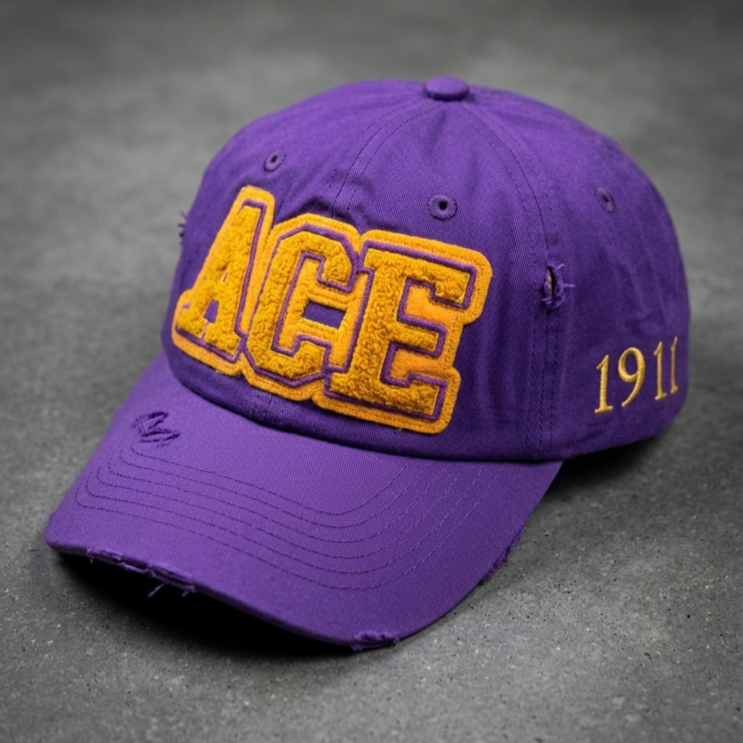 Omega Psi Phi 'ACE' Chenille Cap