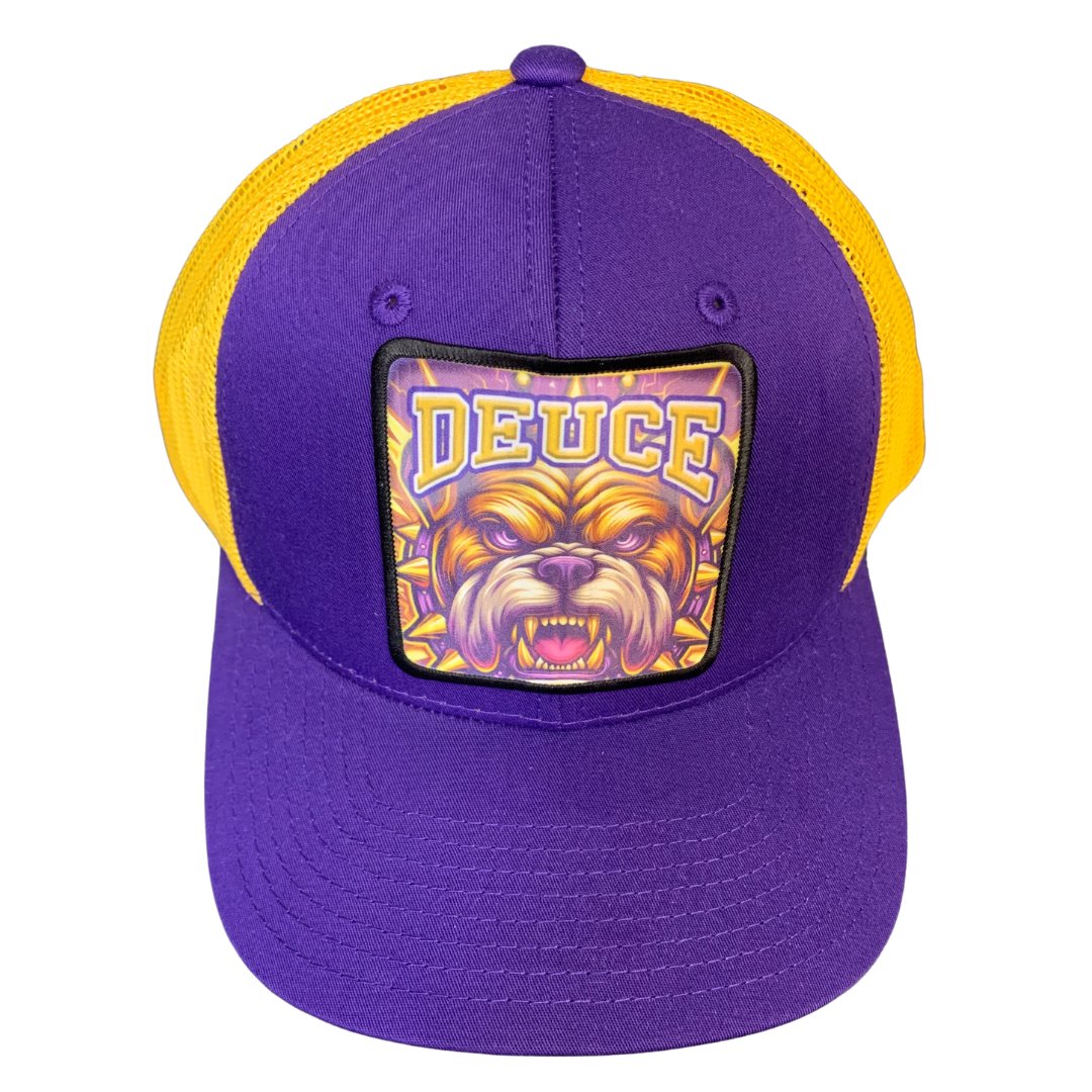 Omega Psi Phi Bulldog 'ACE' 'DEUCE' 'TRE' 'TAIL' Trucker Cap