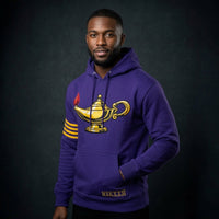 Omega Psi Phi Embroidered Lamp Hoodie Winters Industries