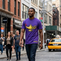 Omega Psi Phi Embroidered Lamp Tee Winters Industries