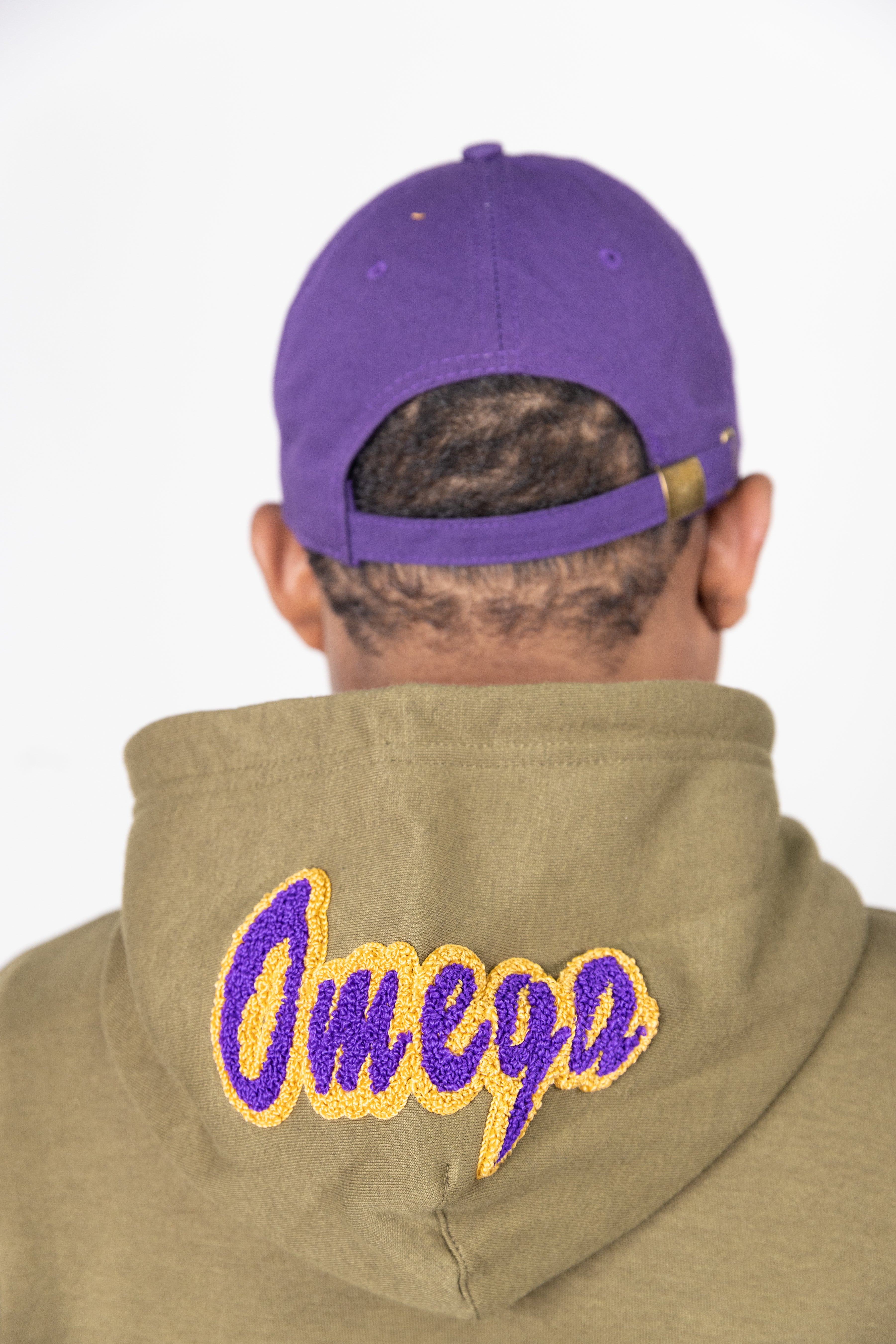 Omega Psi Phi Embroidered/Chenille **TOP ONLY**