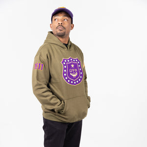 Omega Psi Phi Embroidered/Chenille **TOP ONLY**
