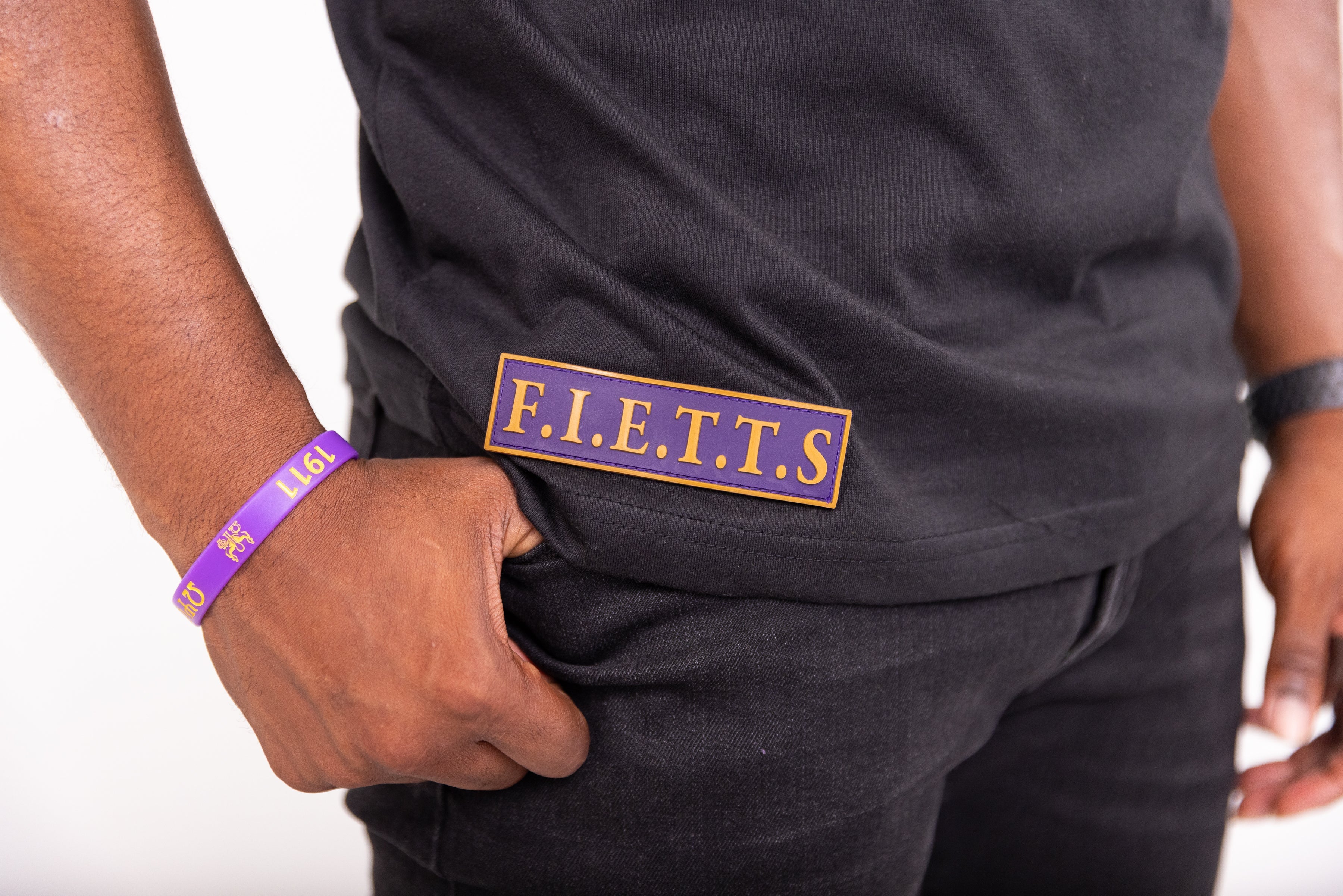 Omega Psi Phi "PERSEVERANCE" Tee Black