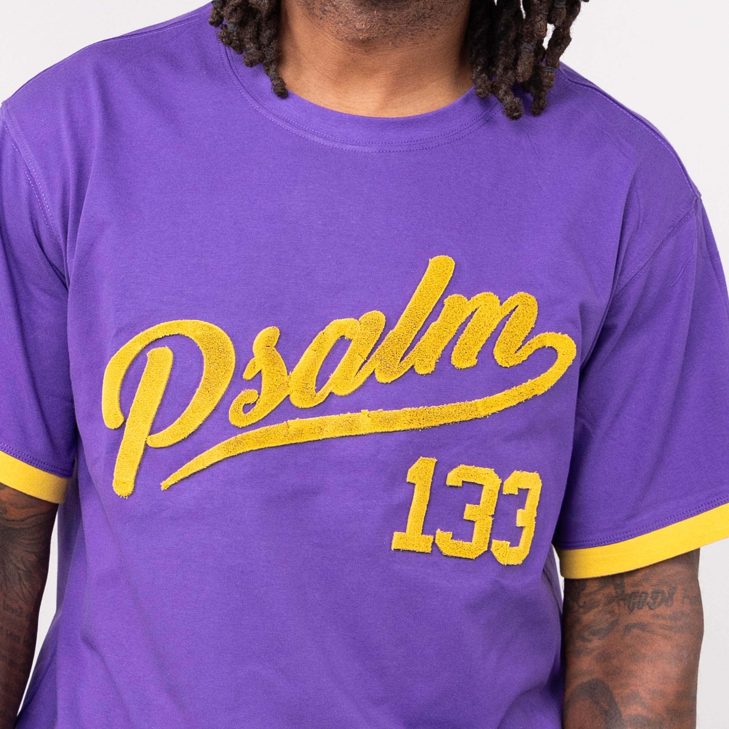 Omega Psi Phi Psalm 133 Brush Embroidery Tee Winters Industries