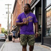 Omega Psi Phi Psalm 133 Embroidered Patch Tee Winters Industries