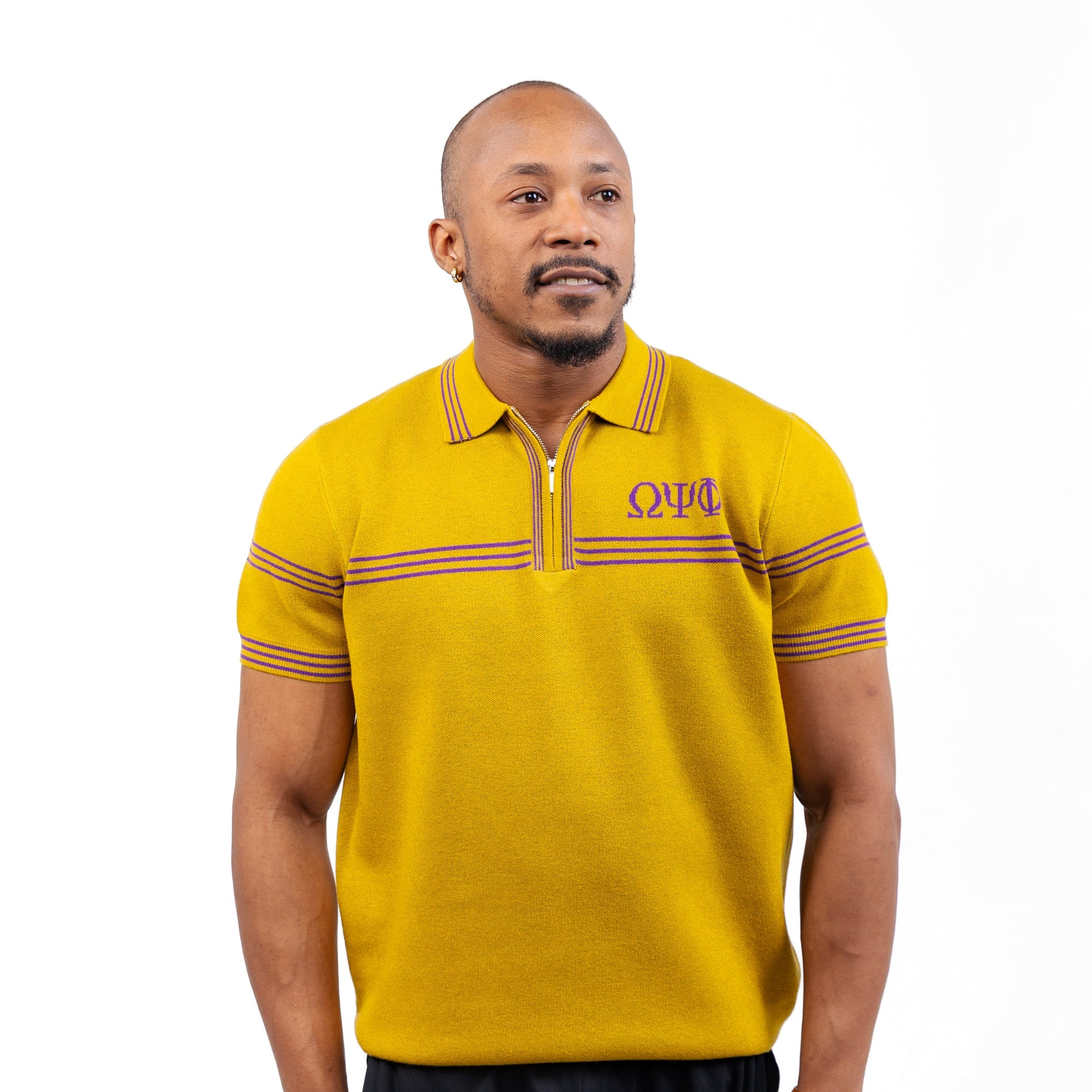 Omega Psi Phi Purple Knitted Gold Winters Industries