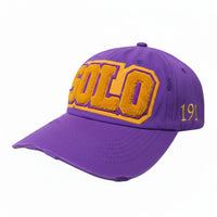 Omega Psi Phi 'SOLO' Chenille Cap Hat Winters Industries by Fully Promoted Mesquite