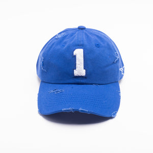 Phi Beta Sigma Blue Chenille Cap
