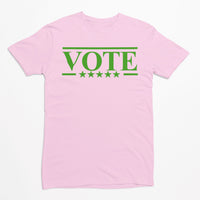 Pink and Green Vote Tee