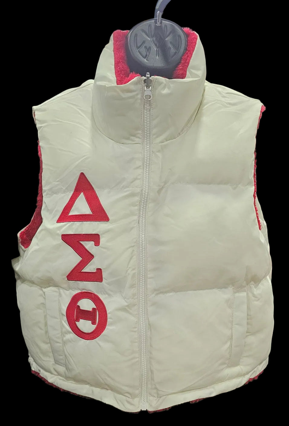 Delta Sigma Theta Reversible Puffer Vest