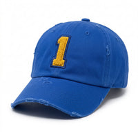 Sigma Gamma Rho Blue Chenille Cap Winters Industries NUMBER 1