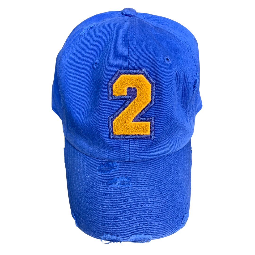 Sigma Gamma Rho Blue Chenille Cap