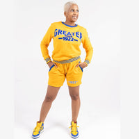 Sigma Gamma Rho Chenille Short/Jogger Set