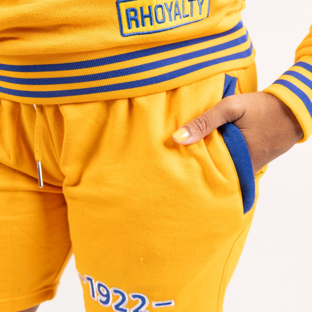 Sigma Gamma Rho Chenille Short/Jogger Set