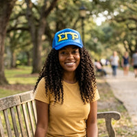 Sigma Gamma Rho Custom Airbrush Trucker Cap Winters Industries