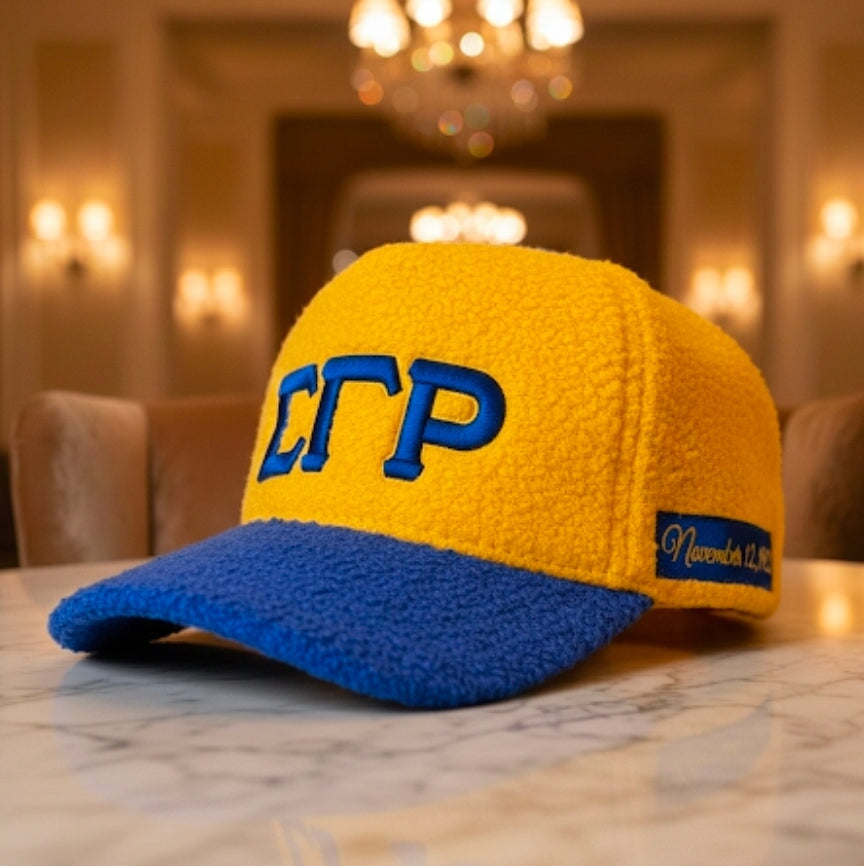 Sigma Gamma Rho Embroidered Sherpa Cap Winters Industries
