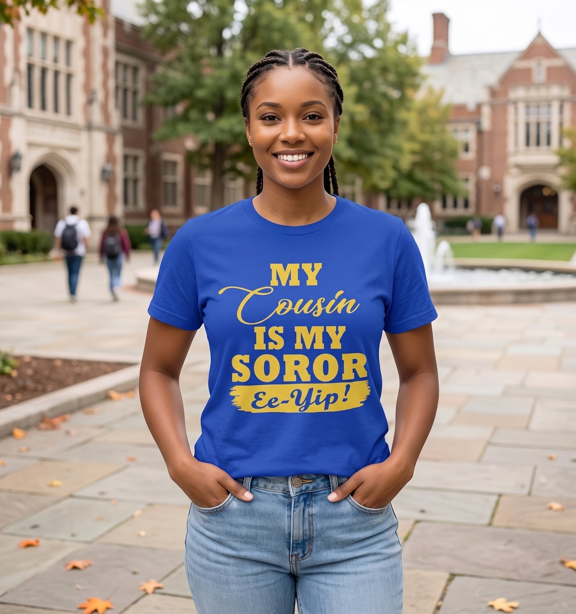 Sigma Gamma Rho Family T-Shirt Shirts Winters Industries by Fully Promoted Mesquite S Cousin T-Shirt