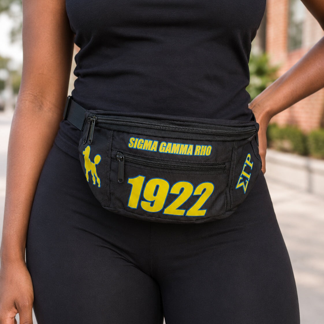 Sigma Gamma Rho Fanny Pack Fanny Pack Winters Industries by Fully Promoted Mesquite