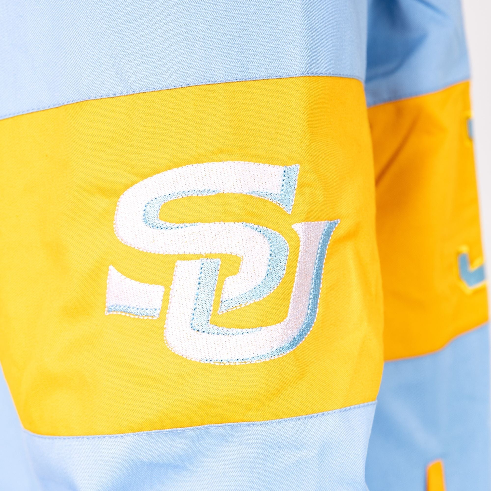 Southern University Cotton Racer Jacket Light Blue Winters Industries