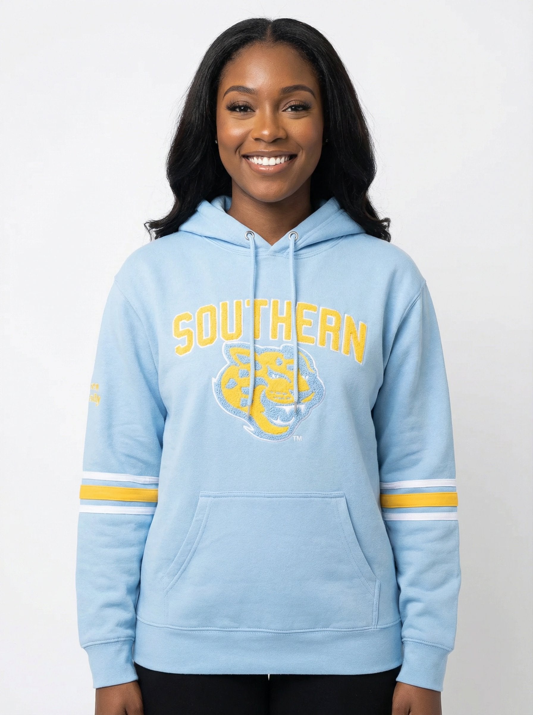 Southern University HBCU Chenille Embroidered Hoodie HOODIE Winters Industries by Fully Promoted Mesquite