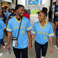 Southern University HBCU Embroidered Baseball Jersey Winters Industries