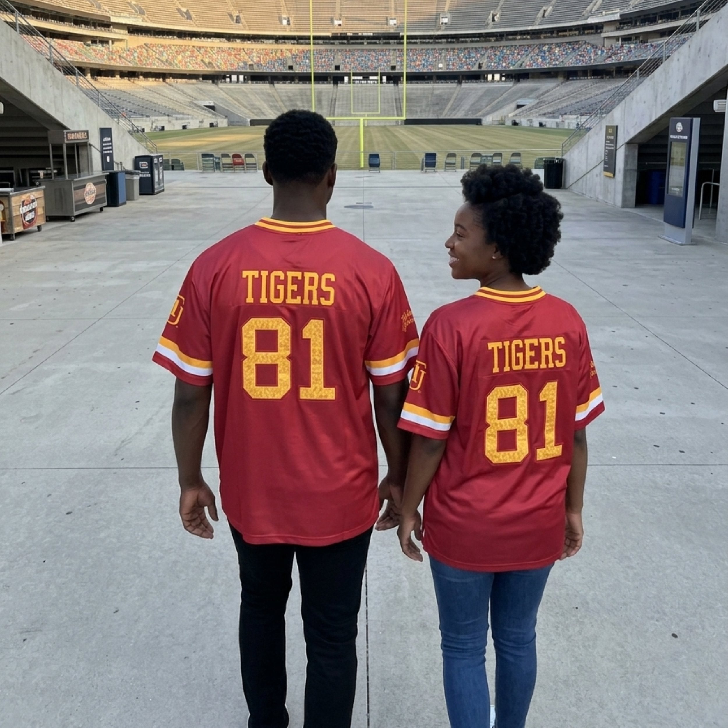 Tuskegee University HBCU Embroidered Baseball Jersey Winters Industries