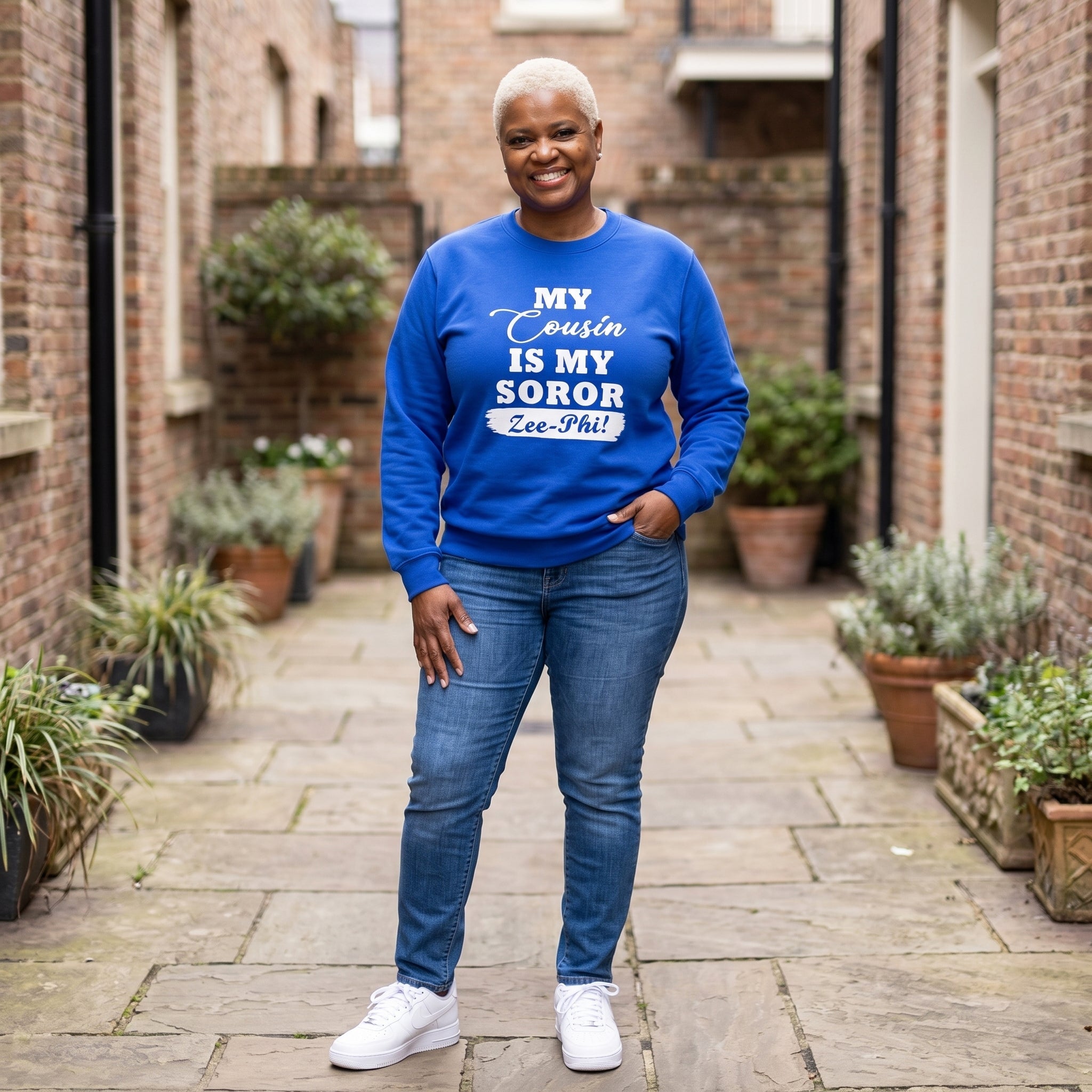 Zeta Phi Beta Family and Best Friend Sweatshirt Shirts Winters Industries by Fully Promoted Mesquite