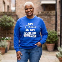 Zeta Phi Beta Family and Best Friend Sweatshirt Shirts Winters Industries by Fully Promoted Mesquite