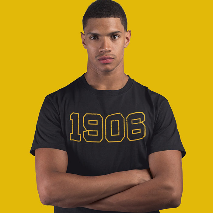 1906 Alpha Phi Alpha Distressed Letter Tee/Sweatshirt