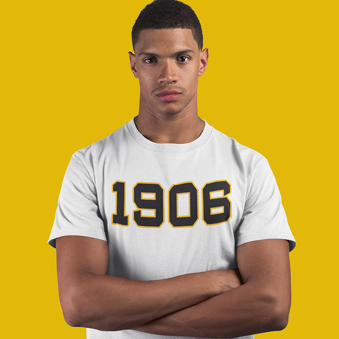 1906 Alpha Phi Alpha Distressed Letter Tee/Sweatshirt