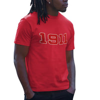 1911 Kappa Alpha Psi Distressed Letter Tee/Sweatshirt