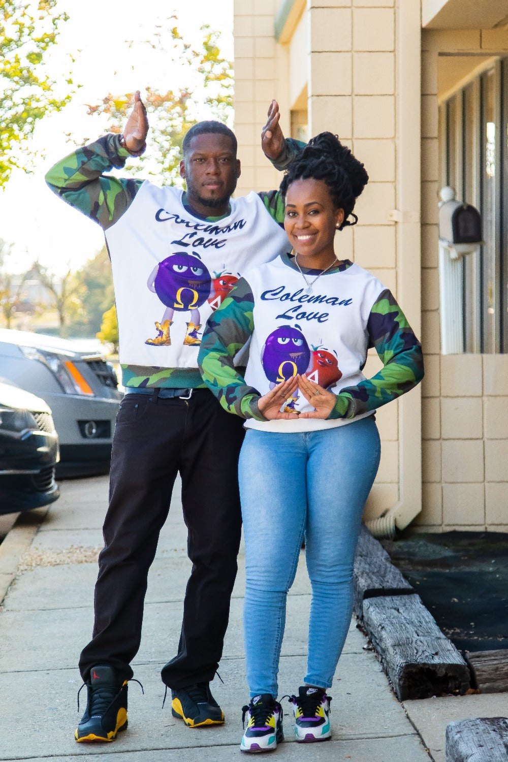 Coleman Love Camouflage Sweatshirt