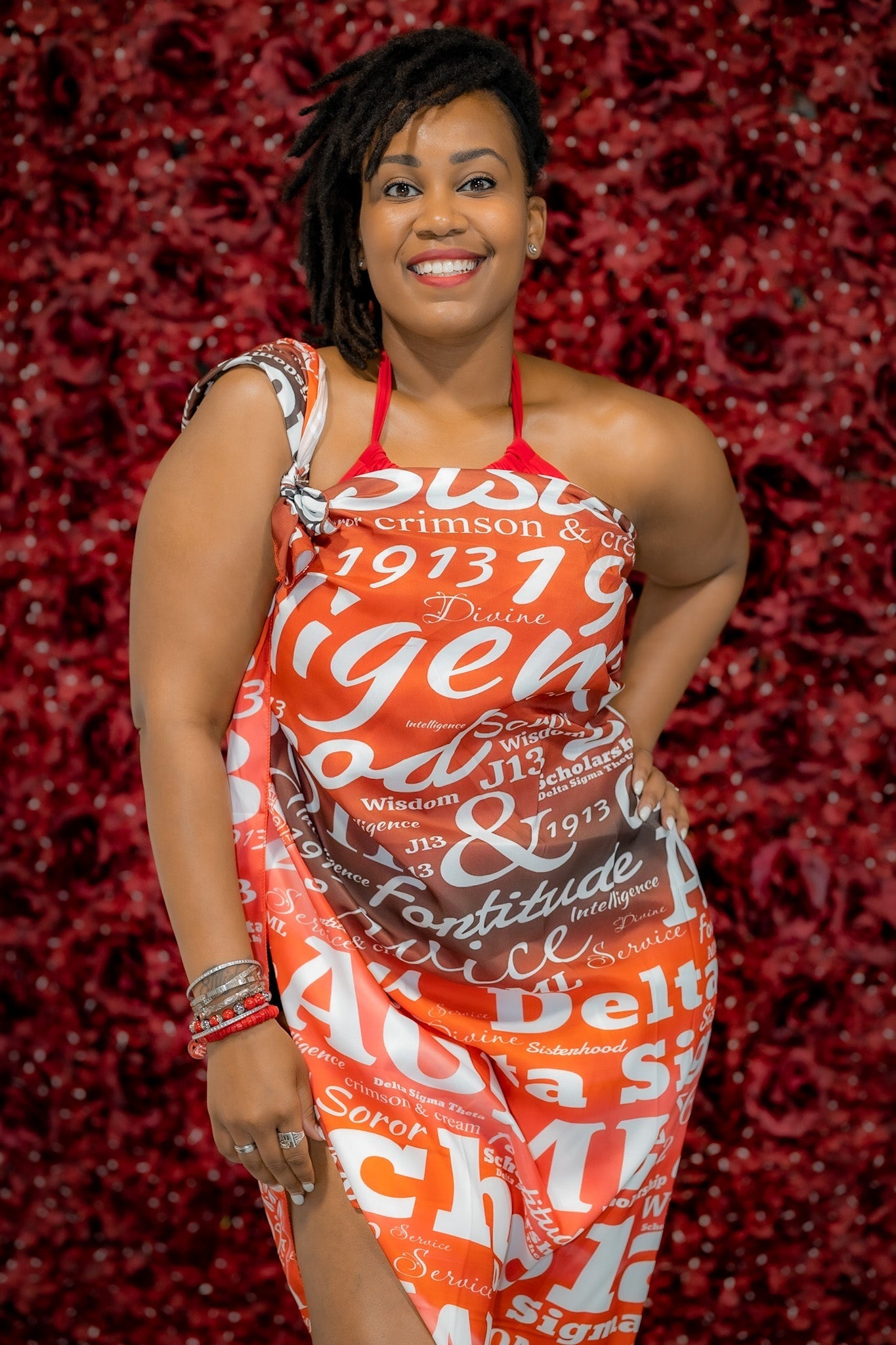 Delta Sigma Theta Beach Sarong