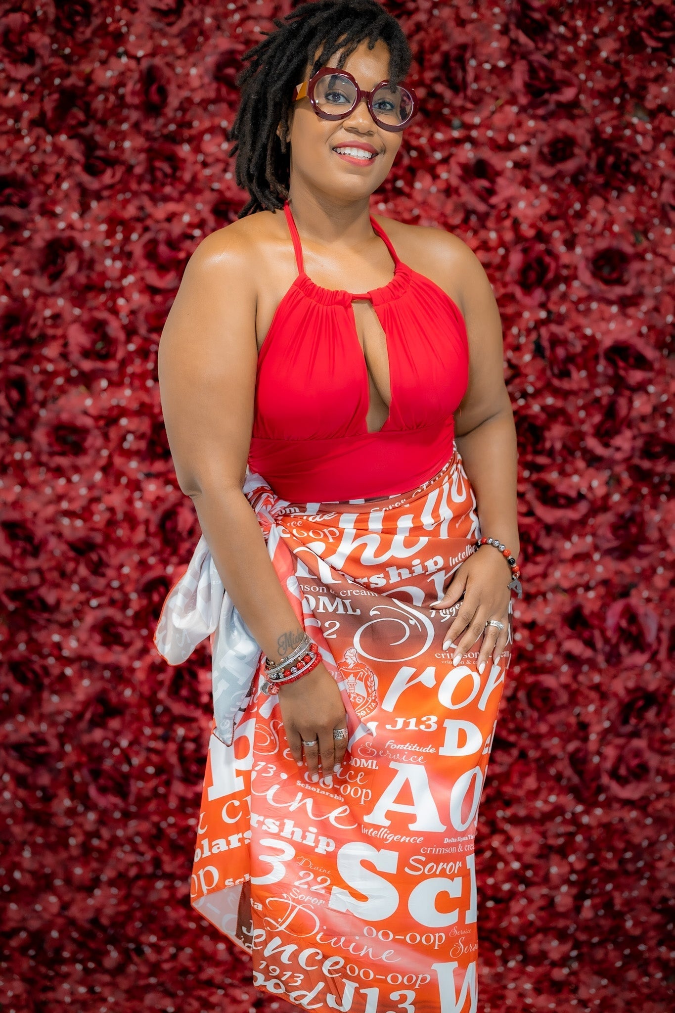 Delta Sigma Theta Beach Sarong