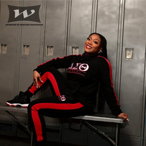 Delta Sigma Theta Black Tracksuit