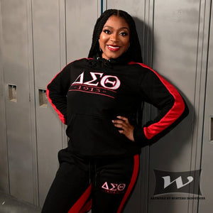 Delta Sigma Theta Black Tracksuit