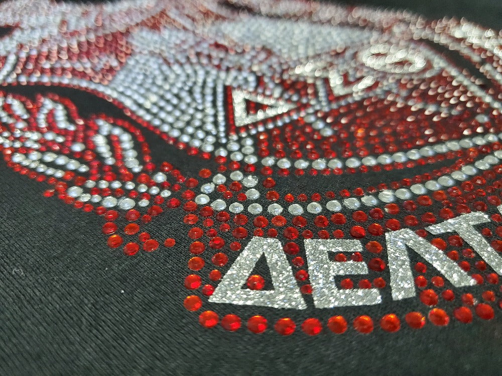 Delta Sigma Theta Bling Crest Sweatshirt