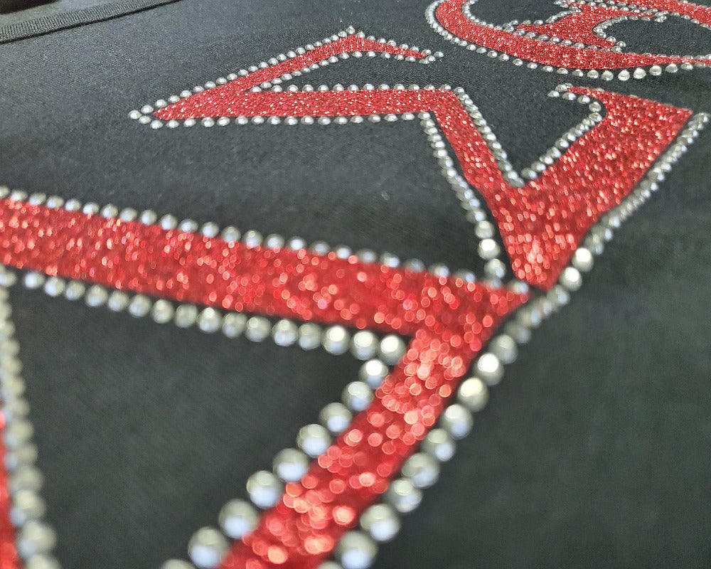 Delta Sigma Theta Bling Letters Sweatshirt