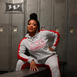 Delta Sigma Theta Gray Tracksuit