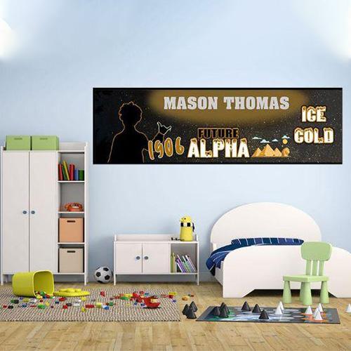 Future Alpha Phi Alpha Custom Print with Frame